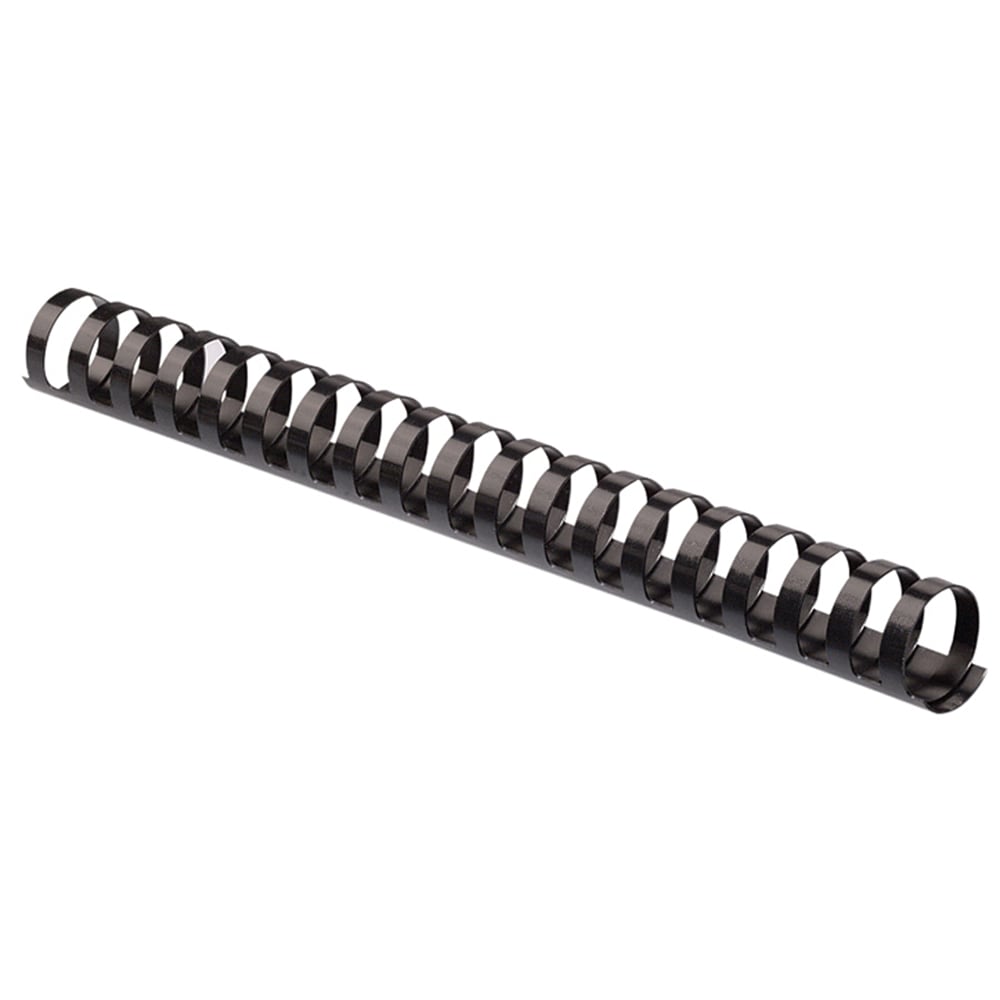 Fellowes Letter-Size Plastic Comb Bindings, 1in, 200-Sheet Capacity, Black, Pack Of 10 MPN:52383