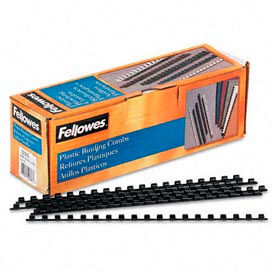 Fellowes® Plastic Combs - Round Back 1/4