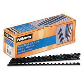 Fellowes® Plastic Combs - Round Back 5/16