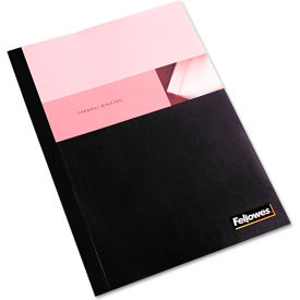 Fellowes® Thermal Binding System Presentation Covers Clear 61-90 Sheet Capacity 11x8.5 10PK 5256101