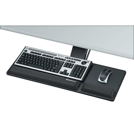 Keyboard Tray, Blk, Glide Track 17-5/16In. MPN:8017801