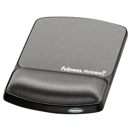 Mousepad w/Wrist Support, Graphite MPN:9175101