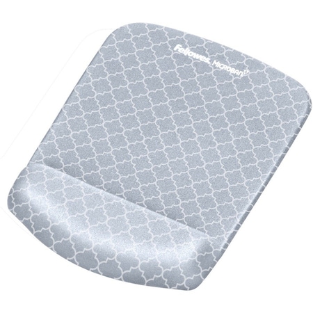 Mouse Pad w/Wrist Support, Black/White MPN:9549701