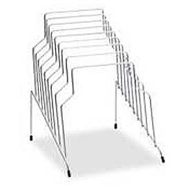 Fellowes® Wire Step File® 8 Sections Silver 72604 - Pkg Qty 4