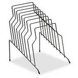 Fellowes® Wire Step File® 8 Sections Black 72614 - Pkg Qty 4