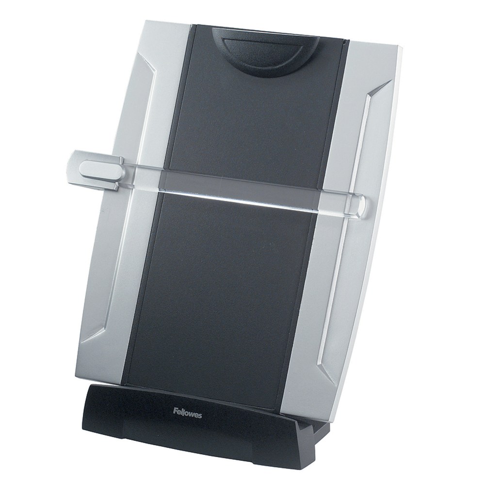 Fellowes Office Suites Desktop Copyholder With Memo Board, Black/Silver MPN:8033201