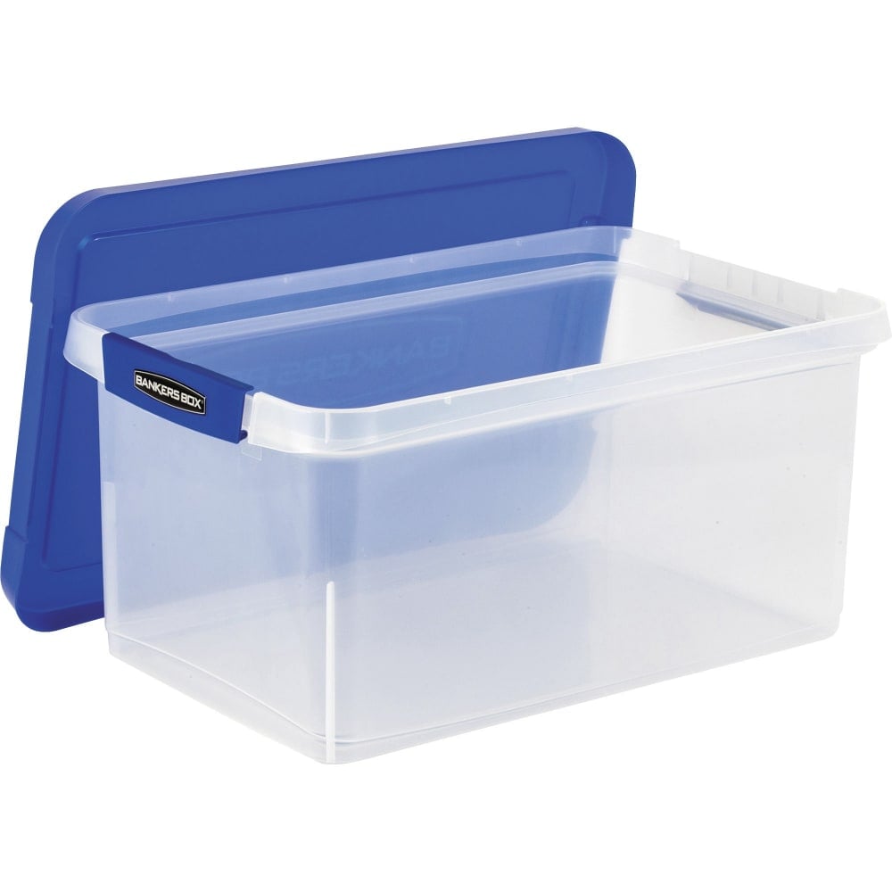 Bankers Box Heavy-Duty File Box - External Dimensions: 14.2inx 22.4in Depth x 10.6in - Media Size Supported: Letter 8.50inx11in - 0086101 MPN:0086101