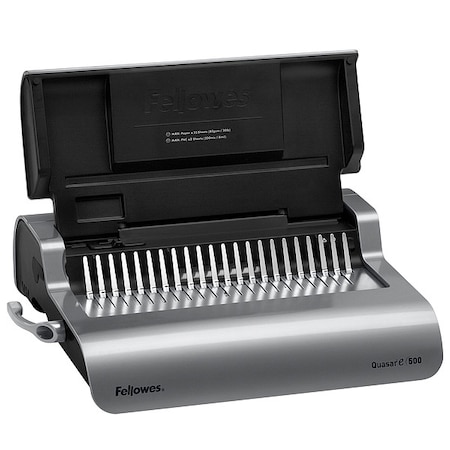 Binding Machine, Comb, Metallic Gray MPN:5216901