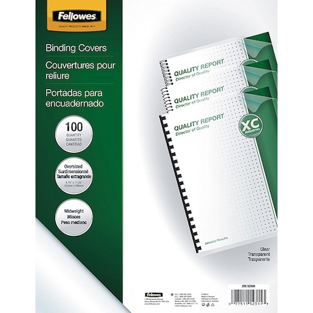 Binding Cover, 8-3/4x11-1/4