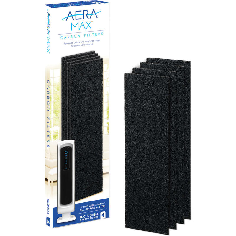 Fellowes AeraMax Carbon Filters, 4-7/16in x 16-7/16in, Pack Of 16 Filters MPN:9324001CT