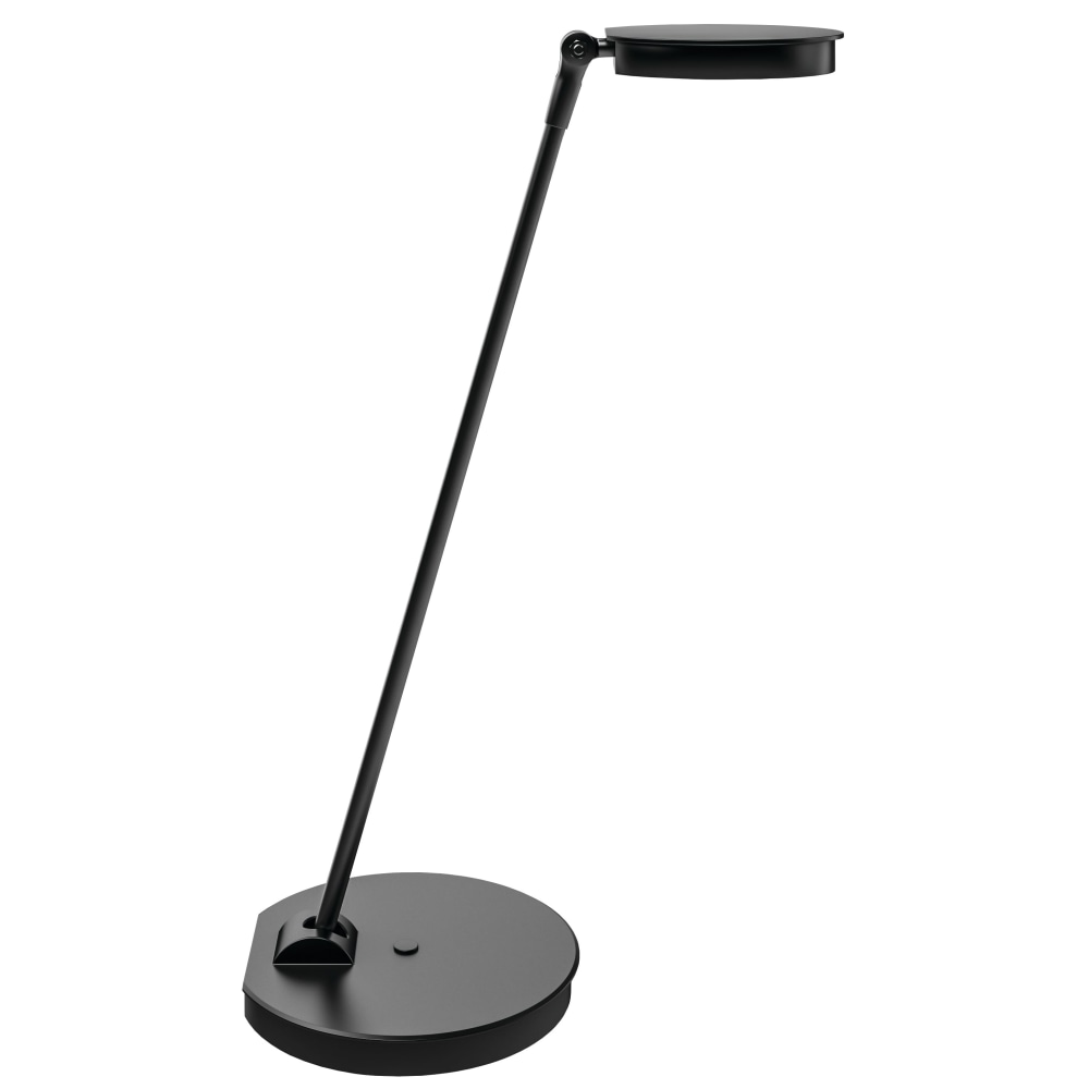 Fellowes Lily Single Arm LED Task Light With Built-In Dimmer, 15-1/2inx 6in, Black MPN:LILY-LED-BLK