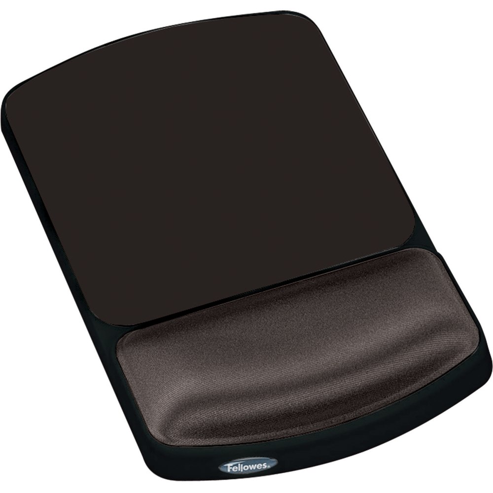 Fellowes Gel Wrist Rest/Mouse Pad, Graphite MPN:91741