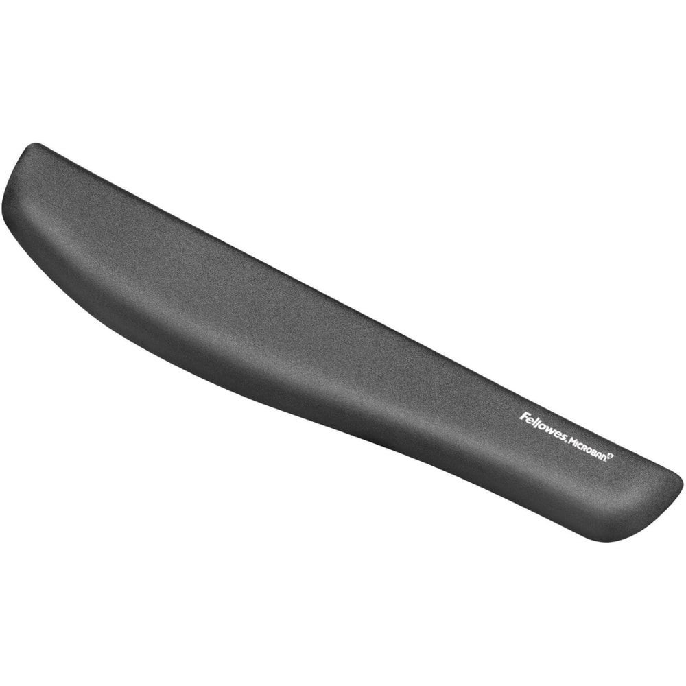 Fellowes PlushTouch Keyboard Wrist Rest with Microban - Graphite - 1inx18.1inx3.2in Dimension - Graphite - 9252301 MPN:9252301