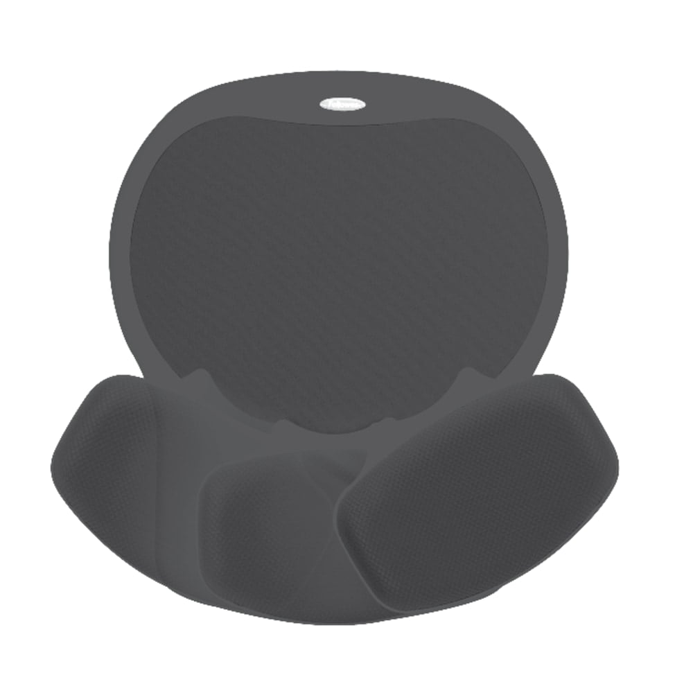 Fellowes Easy Glide Wrist Rest, Black/Black MPN:93730