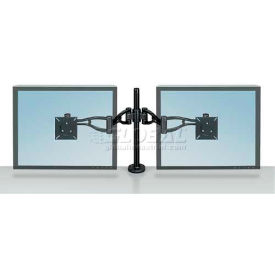 Fellowes® Professional Series Depth Adjustable Dual Monitor Arm 8041701
