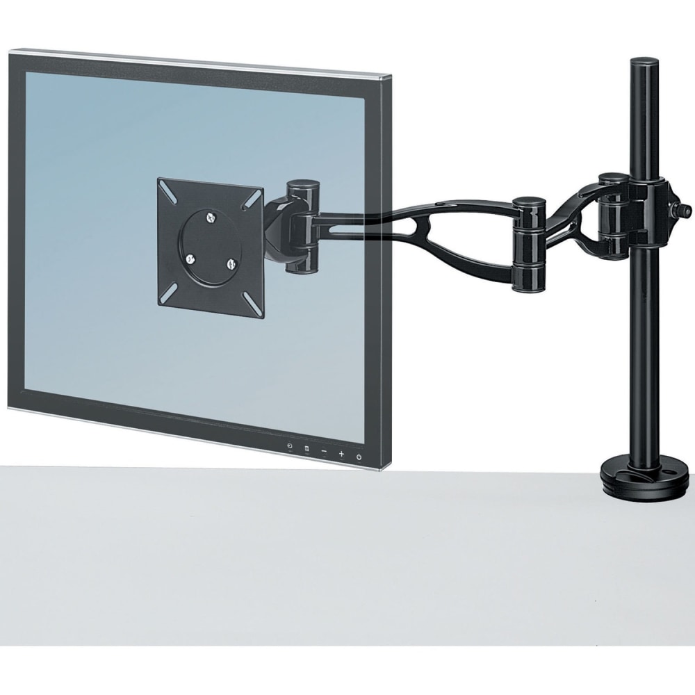 Fellowes Adjustable Monitor Arm, Black MPN:8041601