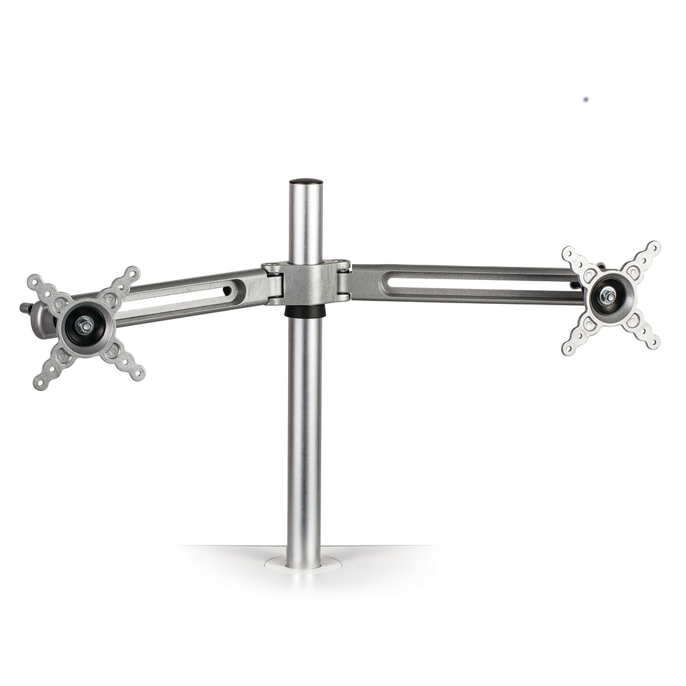 Fellowes Lotus Dual-Monitor Arm Kit, 16 1/2inH x 28 1/2inW x 5 1/2inD, Black MPN:8042901