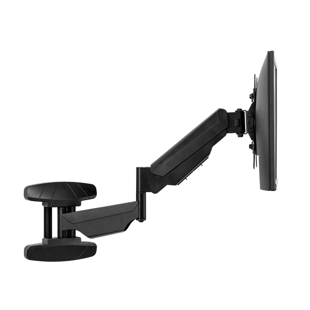 Fellowes Single Arm Wall Mount For Monitors/TVs Up To 42in, 18 13/16inH x 8 7/8inW x 20 1/4inD, Black, 8043501 MPN:8043501