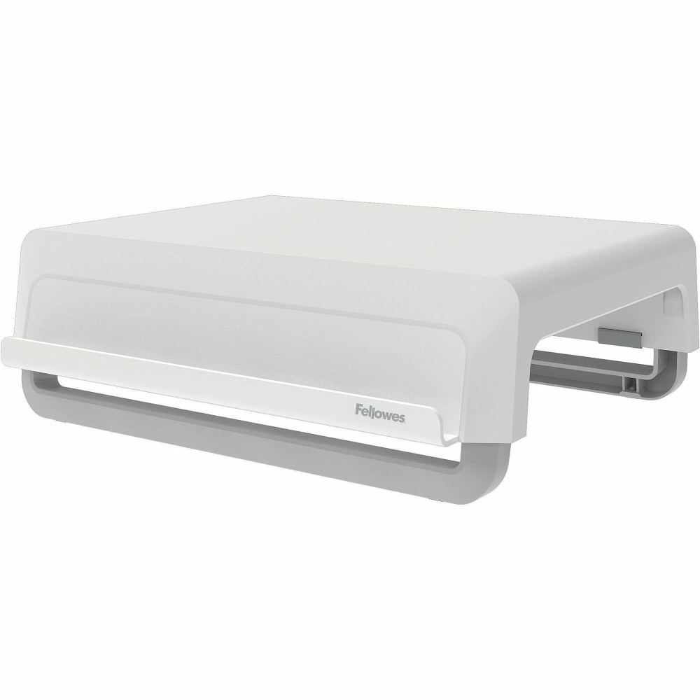 Fellowes Breyta Monitor Stand - White - White - For Monitor MPN:100098565