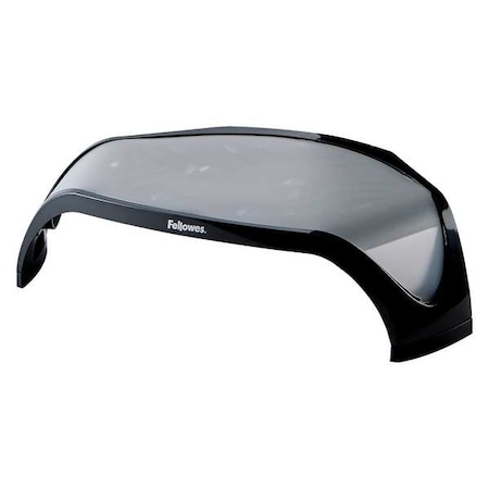 Corner Monitor Riser, Plastic, Black/Slvr MPN:8020101