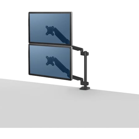 Dual Monitor Arm, 18 lb. Cap. MPN:8043401