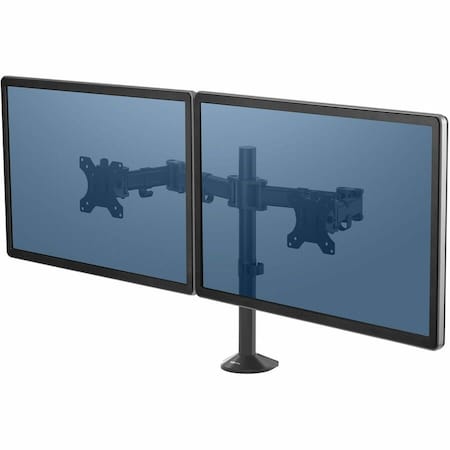 Dual Monitor Arm, 18 lb. Cap. MPN:8502601