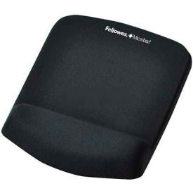 Fellowes® 9252001 PlushTouch™ Mouse Pad/Wrist Rest Black 9252001 - Pkg Qty 4