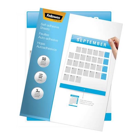 Laminating Sheet, 9 1/2in W, 12in L, PK50 MPN:5221502
