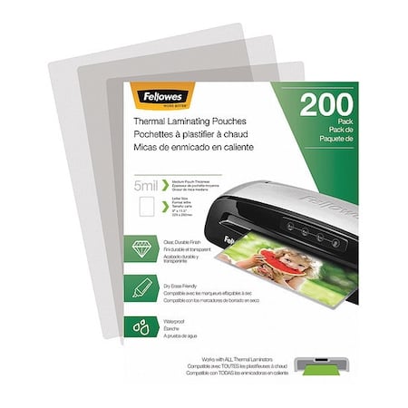Pouch, Laminating, Ltr, 5Ml MPN:5743601