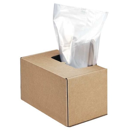 Paper Shredder Bag, 50 x 42-1/2 x 22 In, PK50 MPN:FEL3604101