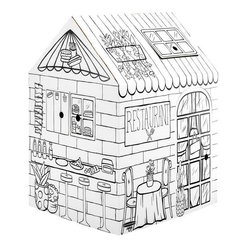 Bankers Box At Play Playhouse, 48inH x 32inW x 38inD, Treats ‘N Eats MPN:1230201