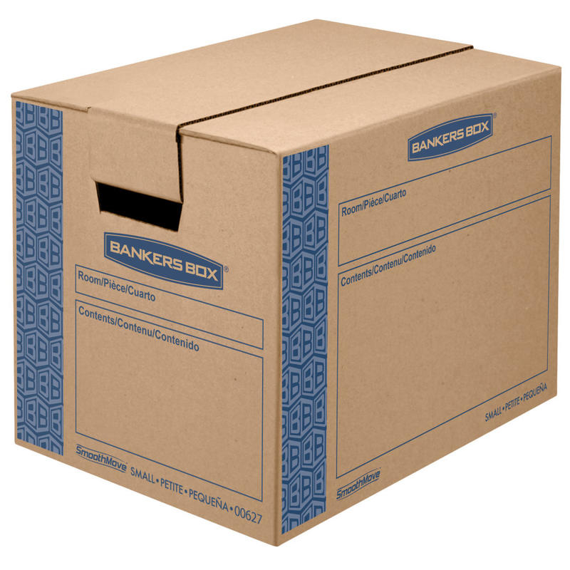 Bankers Box SmoothMove Prime Moving & Boxes, 12in x 12in x 16in, Kraft, Case Of 10 (Min Order Qty 2) MPN:0062701