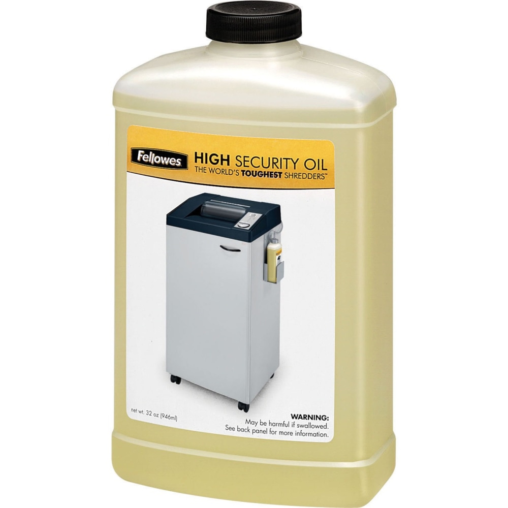 Fellowes High-Security Shredder Oil, 32 Oz MPN:3505801