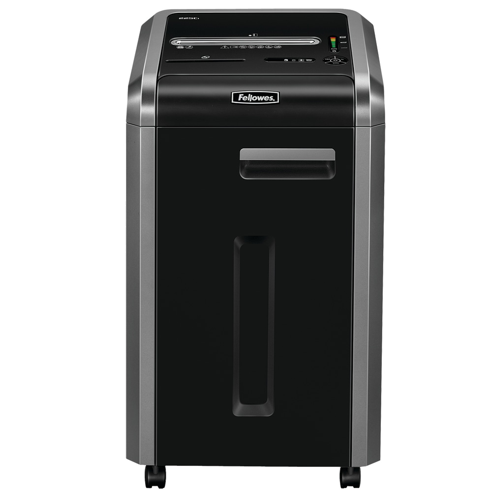 Fellowes Powershred 225Ci 100% Jam Proof 22-Sheet Continuous Duty Cross-Cut Shredder MPN:3825001