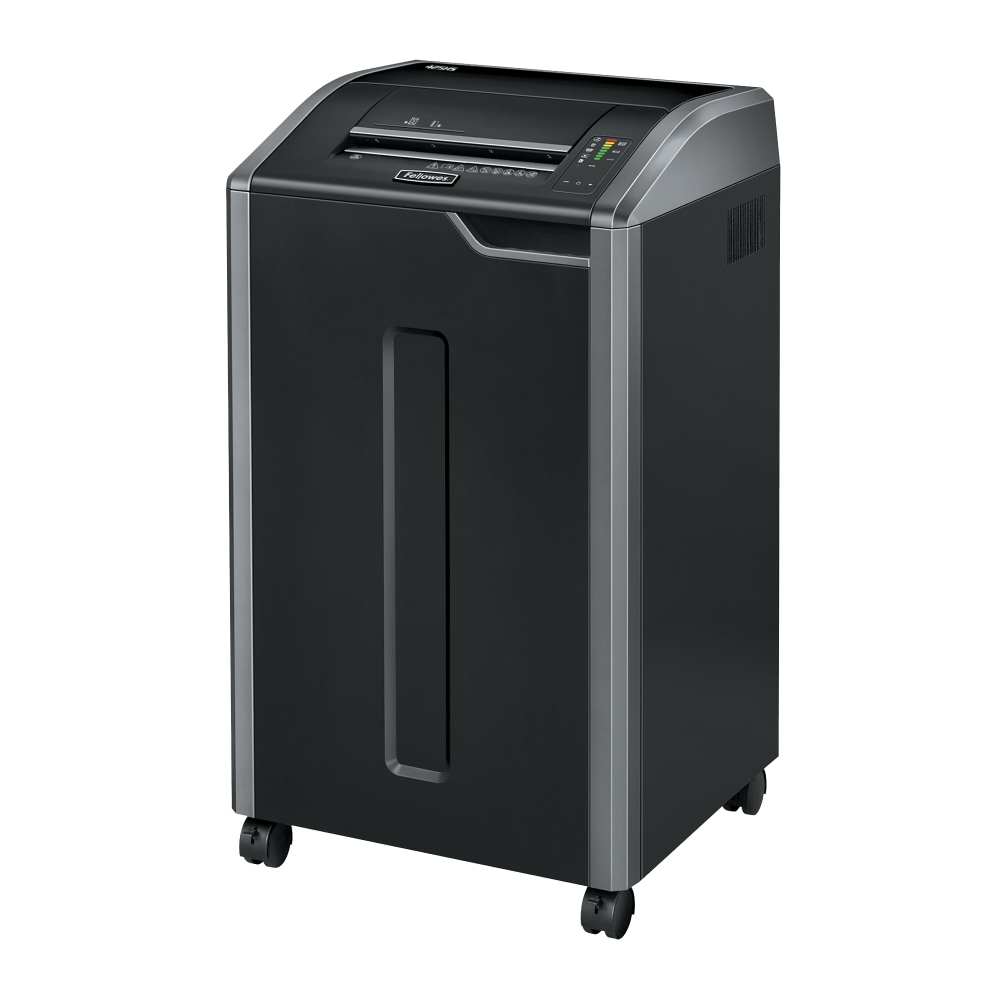 Fellowes Powershred 8-Sheet Super Micro-Cut Paper Shredder, 425HSG, BAA/TAA Compliant, Black/Silver MPN:4251501