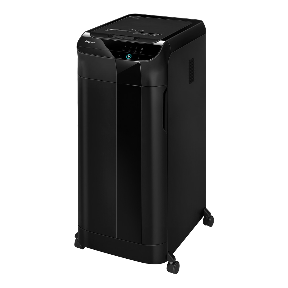 Fellowes AutoMax 600M Auto Feed Micro-Cut 600 Sheet Shredder, Black MPN:4657301