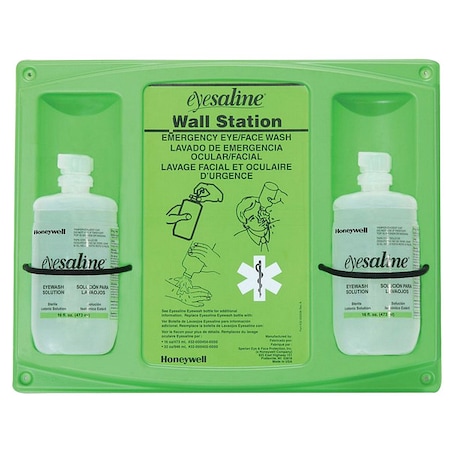 Eyewash Station, Polyethylene, 16 oz, PK4 MPN:32-000465-0000