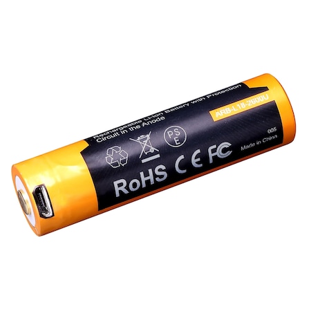 USB, 2600mAh, 18650, Triple Protection MPN:ARB-L18-2600U