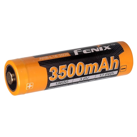 Rechargeable Battery, 3.6v, 18650 3500 mAh MPN:ARB-L18-3500