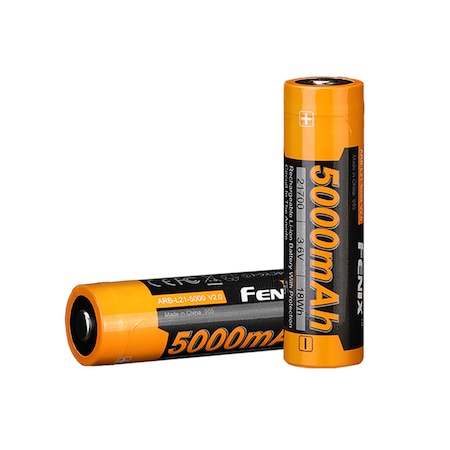 Rechargeable Battery, 3.6v, 21700 5000 mAh MPN:ARB-L21-5000 V2.0