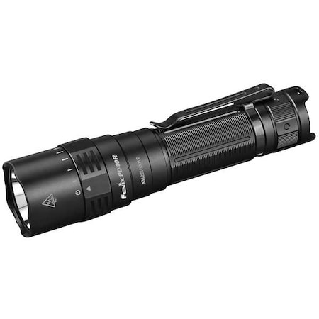 Flashlight, Aluminum, Black, 3000lm MPN:PD40R
