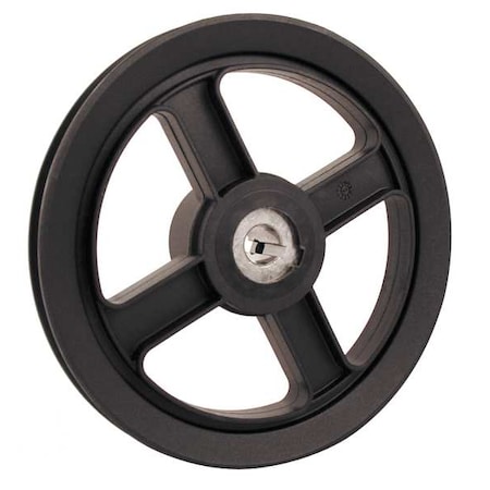5/8 in Fixed Bore 1 Groove Standard V-Belt Pulley 7.25 in OD MPN:AFD7458