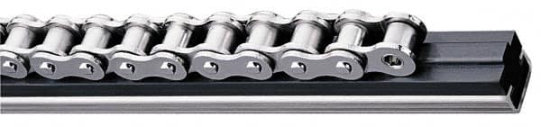 Belt & Chain Guides, Guide Type: Single Chain Guide , Guide Height: 0.79mm, 0.79in (Decimal Inch), Guide Material: UHMW PE , Overall Length: 10cm, 10in, 10yd MPN:GC3580-9S120.00