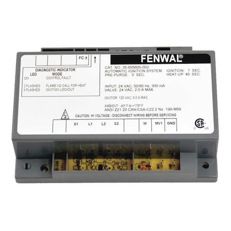 Control Board, 24V MPN:35-655600-003