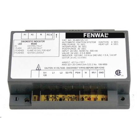 Control Board, 24V MPN:35-665725-121