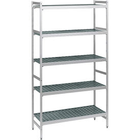 Fermod® Aluminum Shelving Unit 5 Shelves Starter 31
