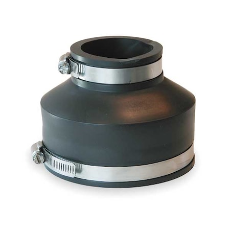 FlexStraight, PVC, 10inSlip-On, 8inSlip-On MPN:1056-10-8