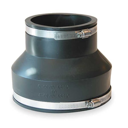 FlexStraight, PVC, 6inSlip-On, 4inSlip-On MPN:1056-64