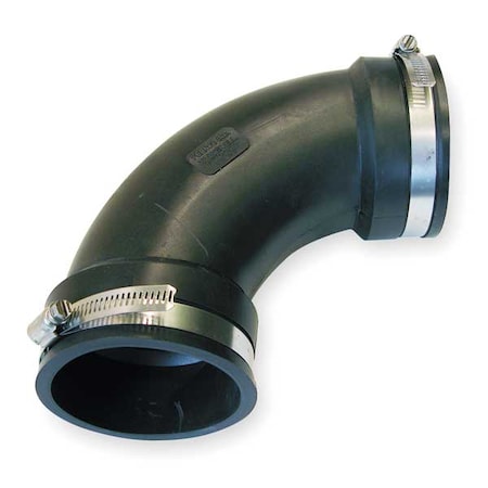 FlexiblePipeElbow, PVC, 3inSlip-On MPN:QL-300