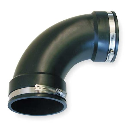 FlexiblePipeElbow, PVC, 4inSlip-On MPN:QL-400